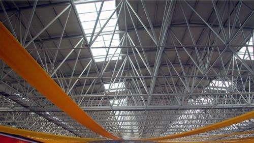 庄河盘点螺栓球网架构件施工前的检验工作