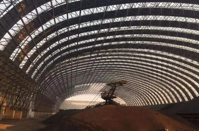 庄河概述原料场封闭技术的特点和类型